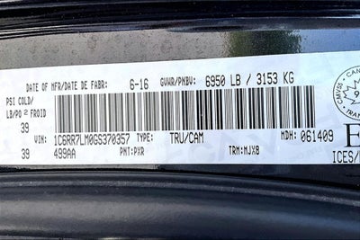 2016 RAM 1500 Big Horn