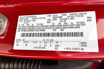 2026 Ford Escape Active