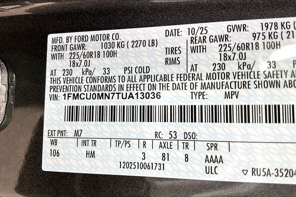 2026 Ford Escape ST-Line