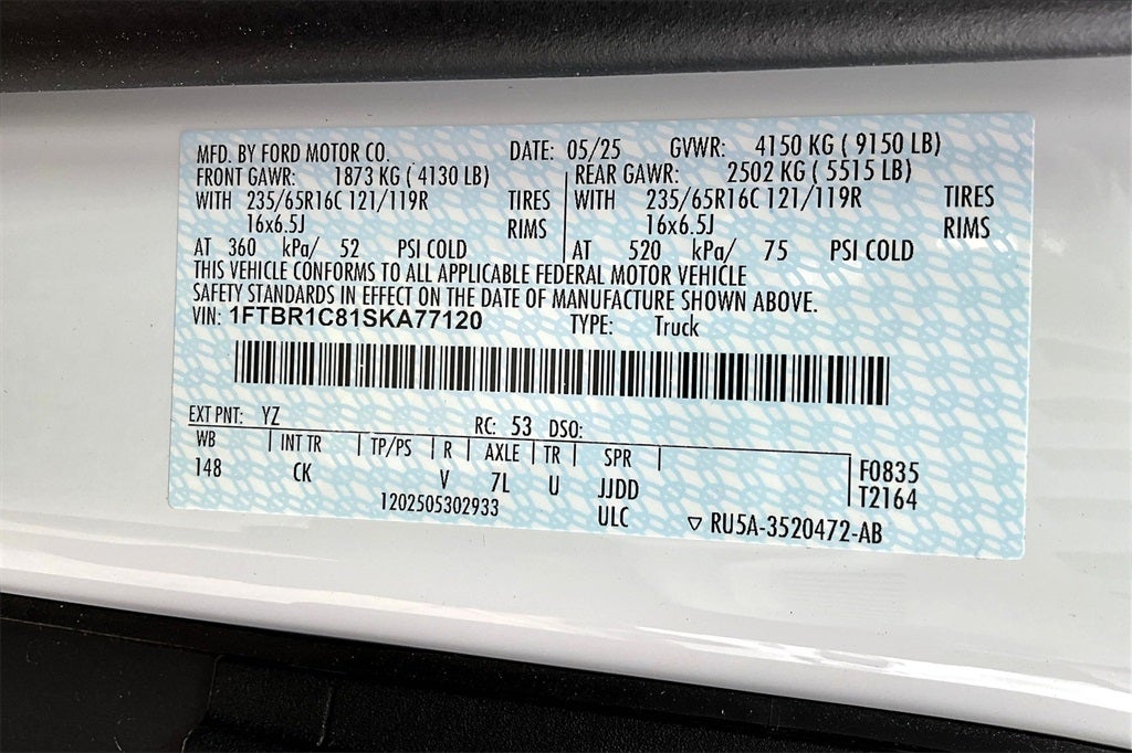 2025 Ford Transit-250 Base