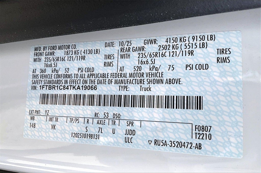 2026 Ford Transit-250 Base