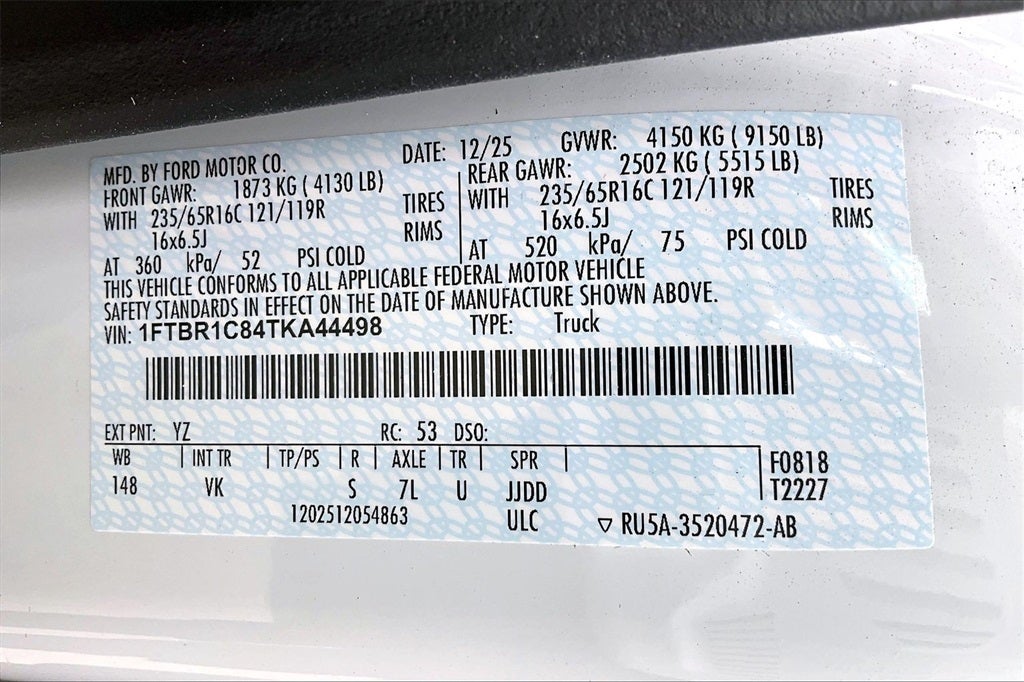 2026 Ford Transit-250 Base