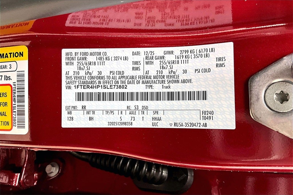 2025 Ford Ranger XLT