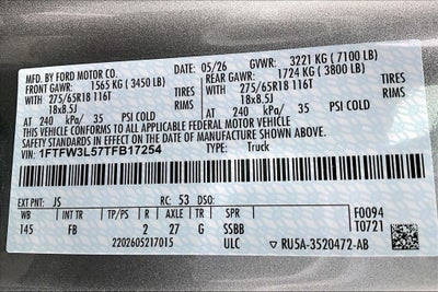 2026 Ford F-150 XLT