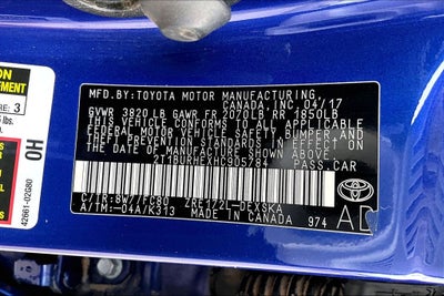 2017 Toyota Corolla SE
