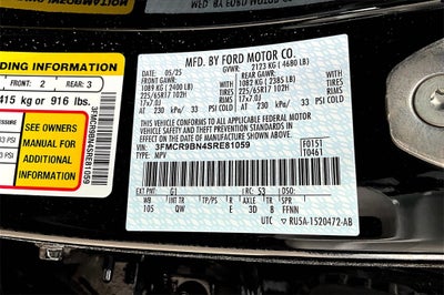 2025 Ford Bronco Sport Big Bend