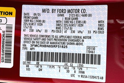 2025 Ford Bronco Sport Big Bend