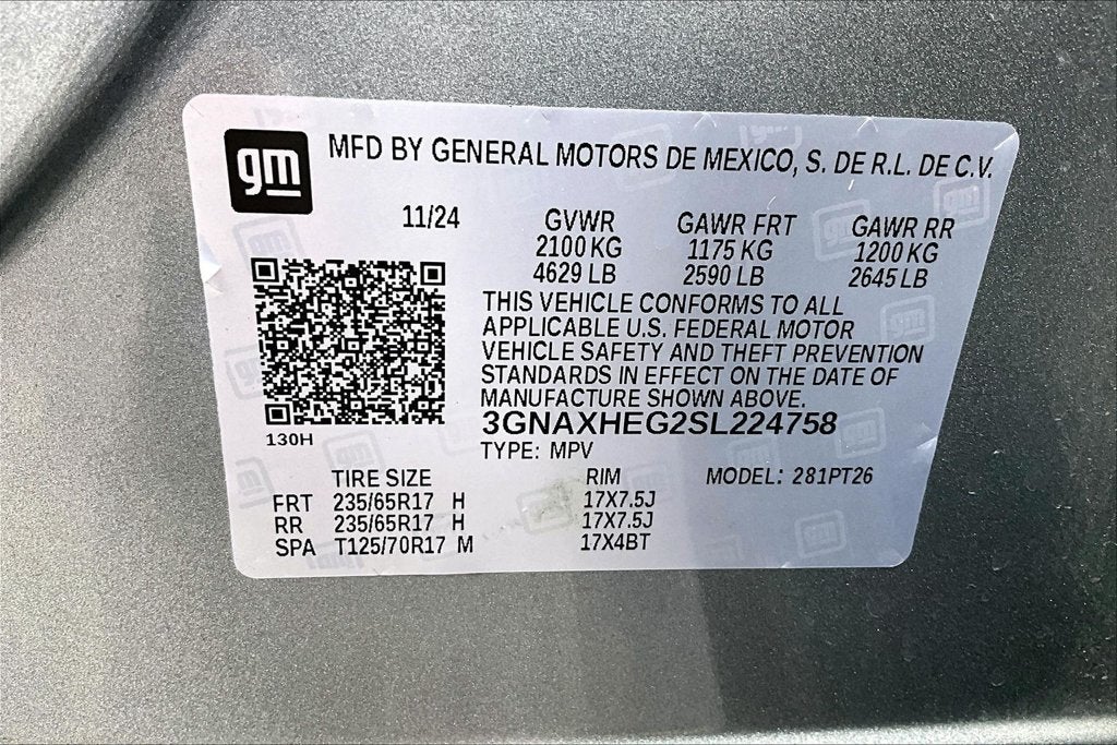 2025 Chevrolet Equinox LT