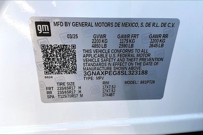 2025 Chevrolet Equinox LT