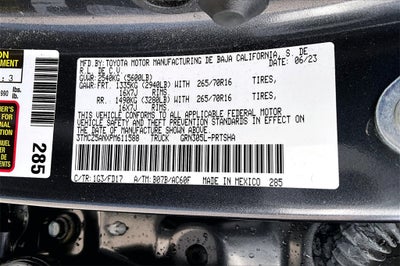 2023 Toyota Tacoma TRD Off-Road V6