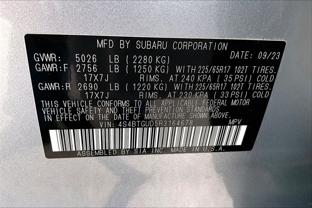 2024 Subaru Outback Wilderness