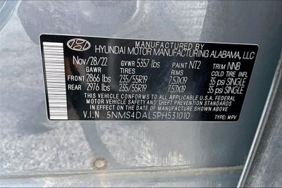 2023 Hyundai Santa Fe Limited
