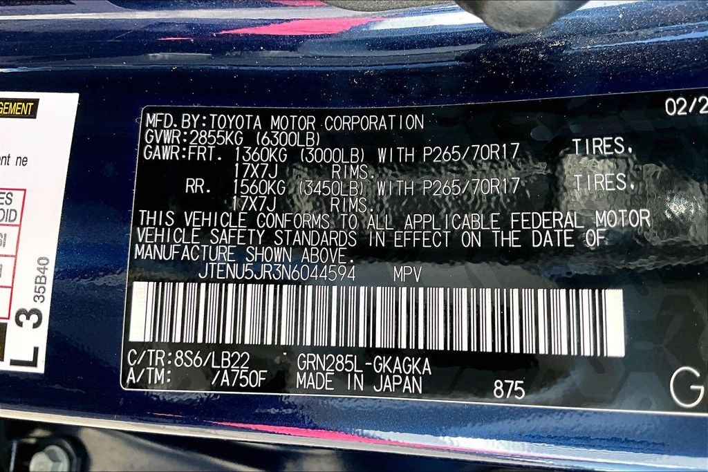 2022 Toyota 4Runner SR5 Premium