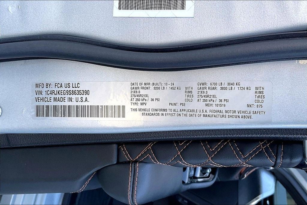 2025 Jeep Grand Cherokee L Summit