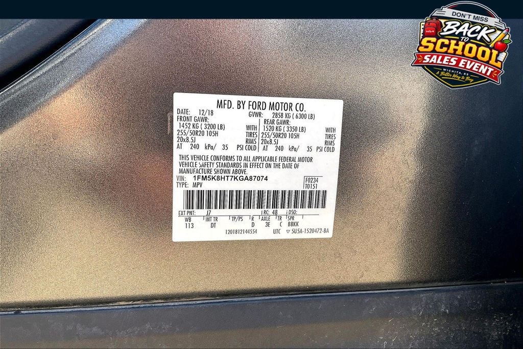 2019 Ford Explorer Platinum