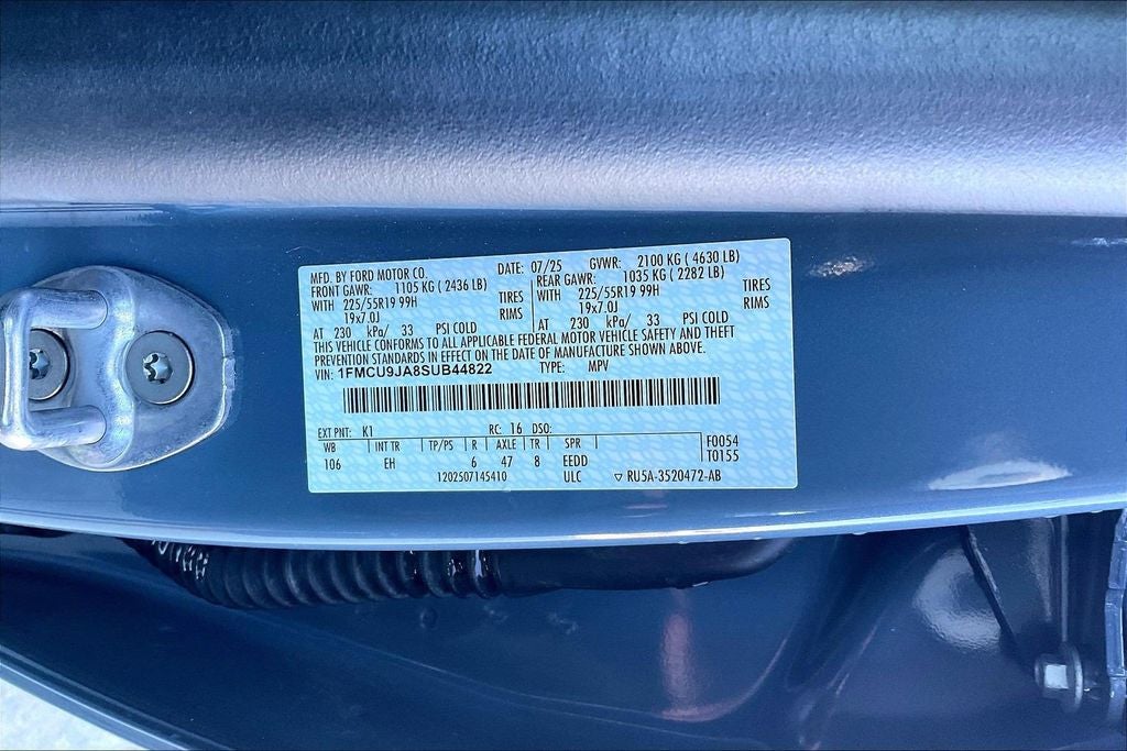 2025 Ford Escape Platinum