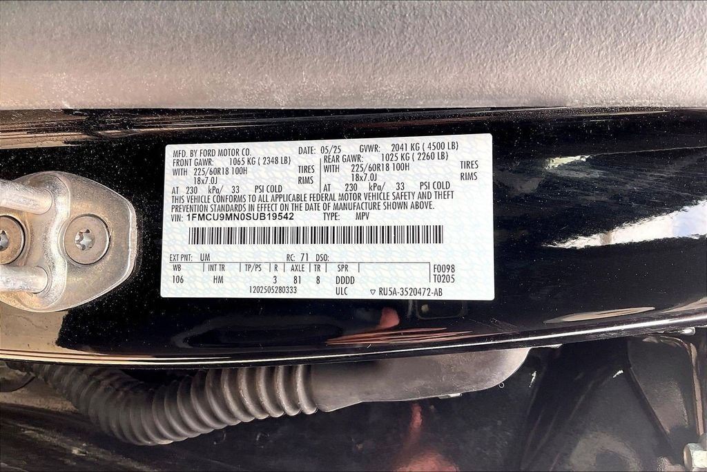 2025 Ford Escape ST-Line