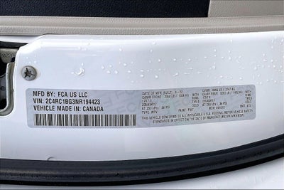 2022 Chrysler Pacifica Touring L