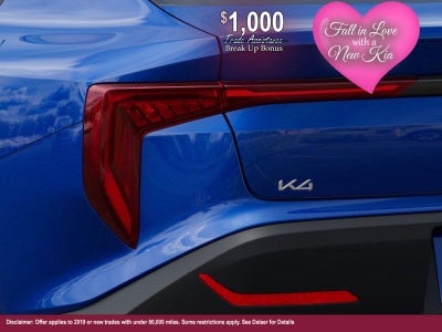 2026 Kia K4 EX