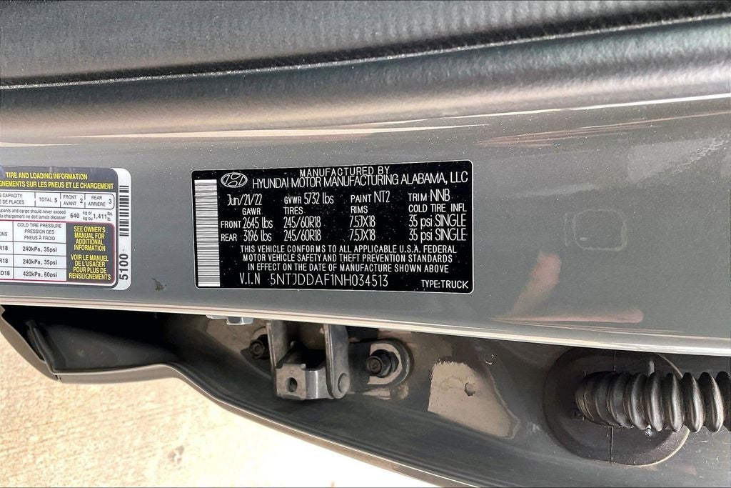 2022 Hyundai Santa Cruz SEL Premium