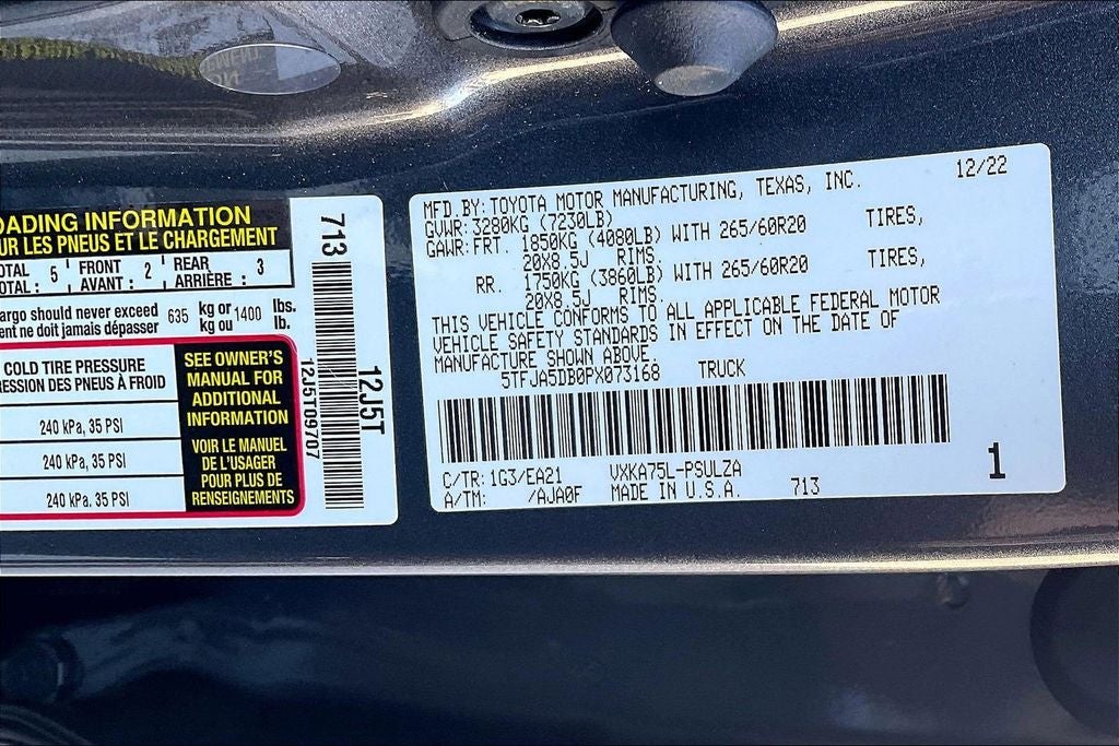 2023 Toyota Tundra Limited