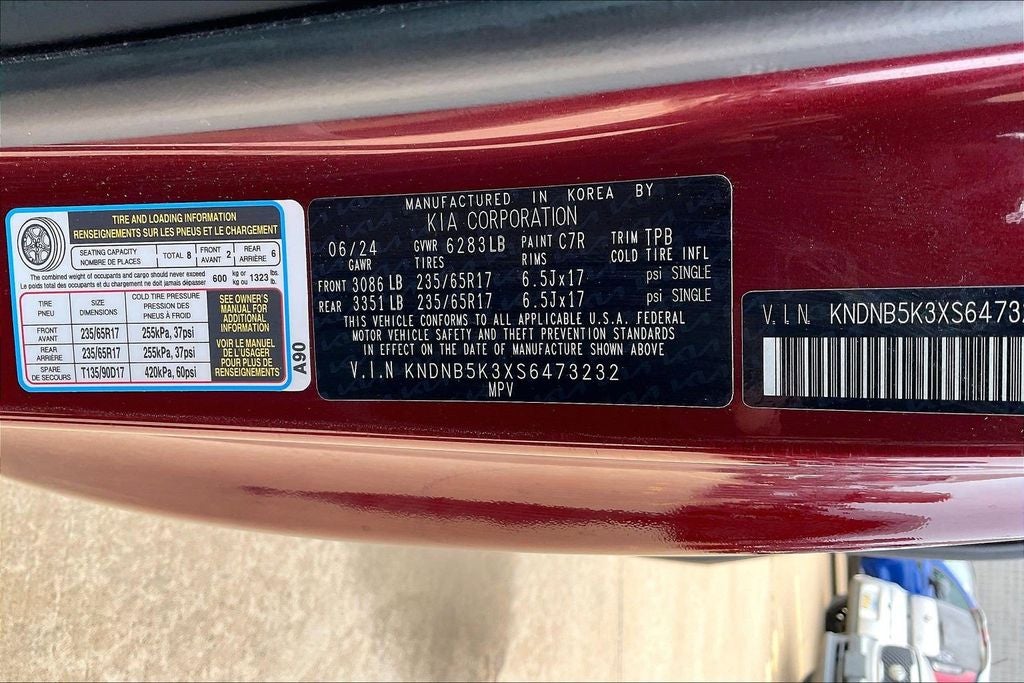 2025 Kia Carnival LXS