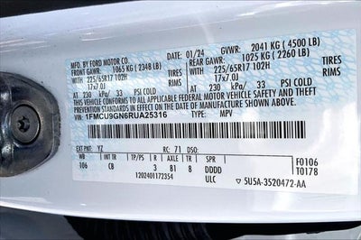 2024 Ford Escape Active
