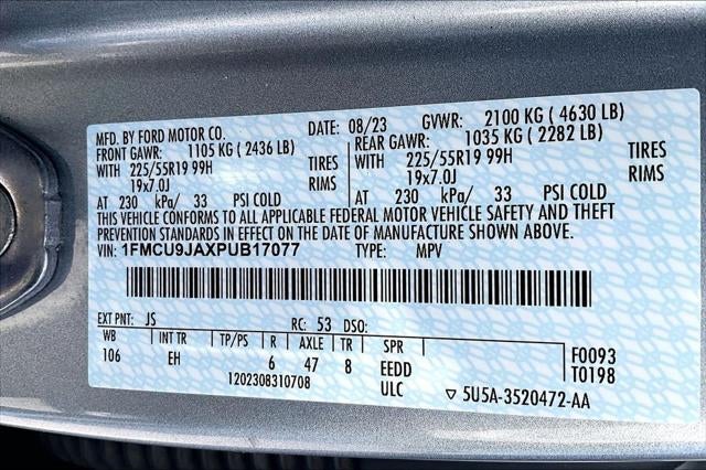 2023 Ford Escape Platinum