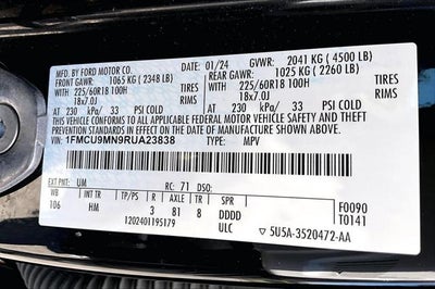 2024 Ford Escape ST-Line
