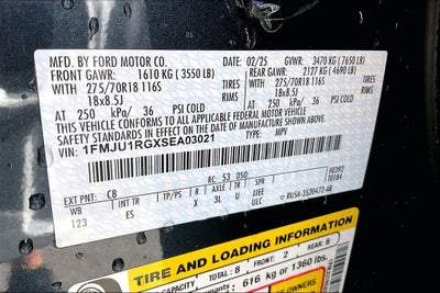 2025 Ford Expedition Tremor