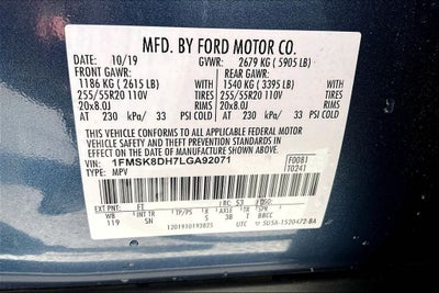 2020 Ford Explorer XLT