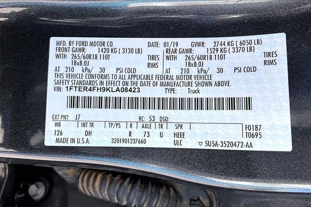 2019 Ford Ranger Lariat