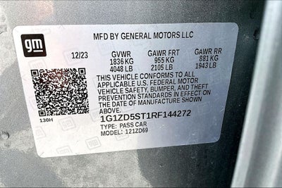 2024 Chevrolet Malibu LT 1LT