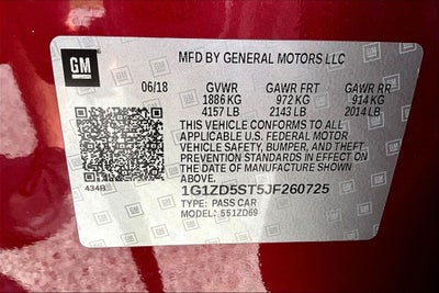 2018 Chevrolet Malibu LT