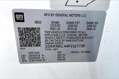 2023 GMC Acadia SLE
