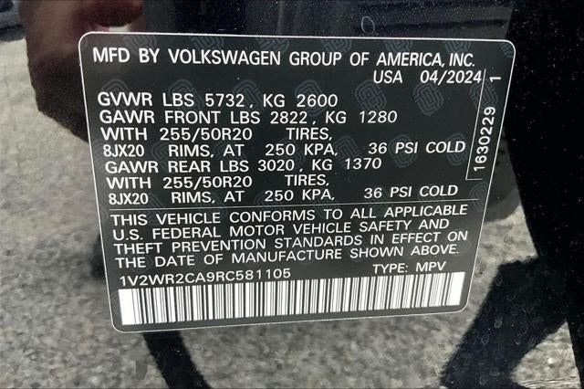 2024 Volkswagen Atlas 2.0T SE w/Technology