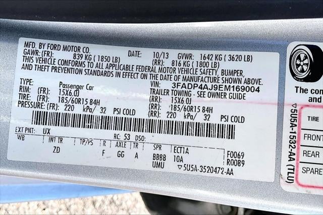 2014 Ford Fiesta S