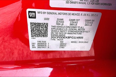 2023 Chevrolet Silverado 1500 LT