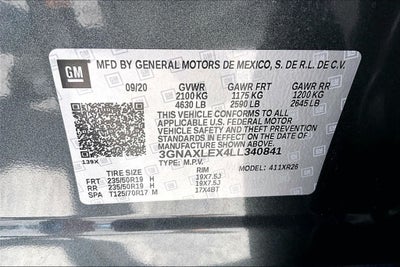 2020 Chevrolet Equinox LT