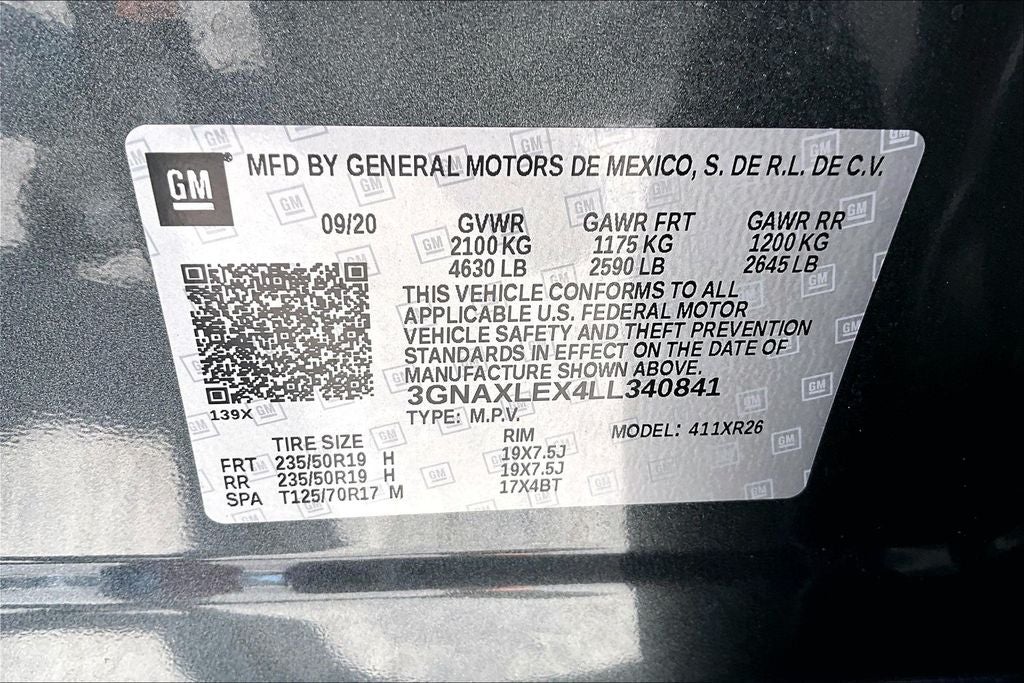 2020 Chevrolet Equinox LT