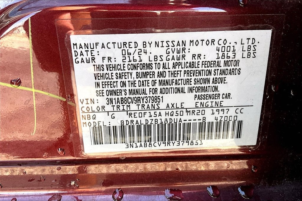 2024 Nissan Sentra SV