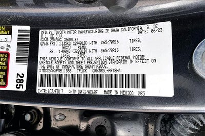 2023 Toyota Tacoma TRD Off-Road V6