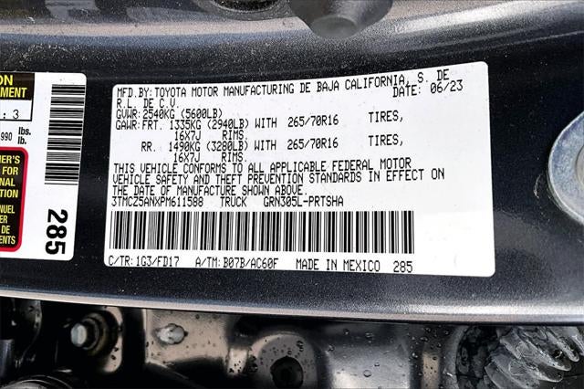 2023 Toyota Tacoma TRD Off-Road V6