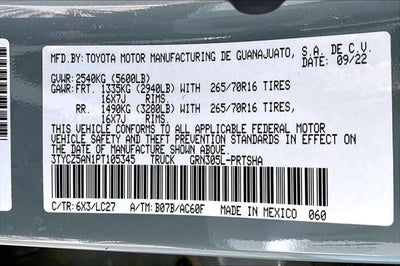 2023 Toyota Tacoma TRD Off-Road V6
