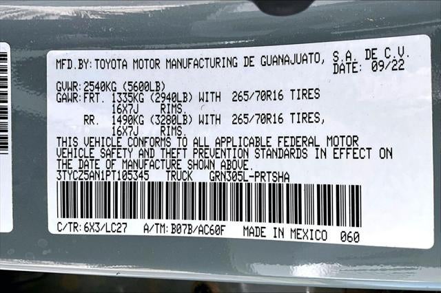 2023 Toyota Tacoma TRD Off-Road V6
