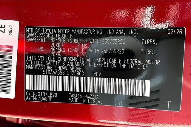 2026 Toyota Grand Highlander Platinum