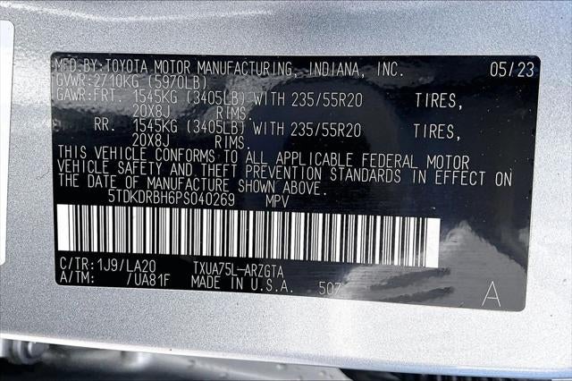 2023 Toyota Highlander Platinum