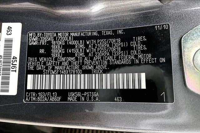 2011 Toyota Tundra Grade CrewMax