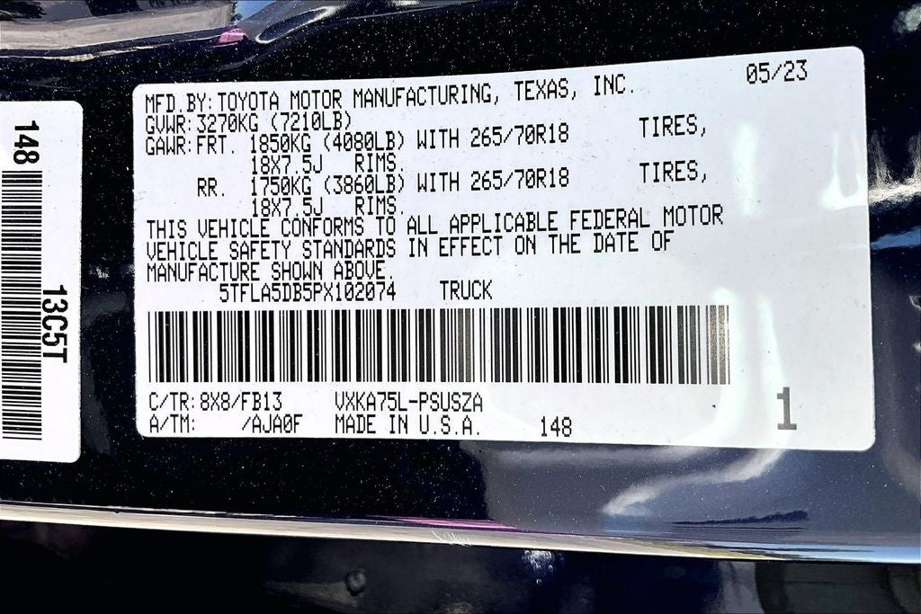 2023 Toyota Tundra SR5