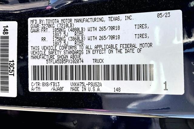 2023 Toyota Tundra SR5